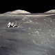 Illustration for article titled Apollo 17 Never Had Trouble Finding A Parking Space